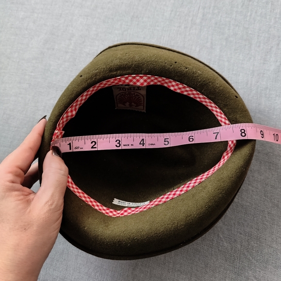 Vtg Tirol Woolfelt Hat Austria - Picture 9 of 11